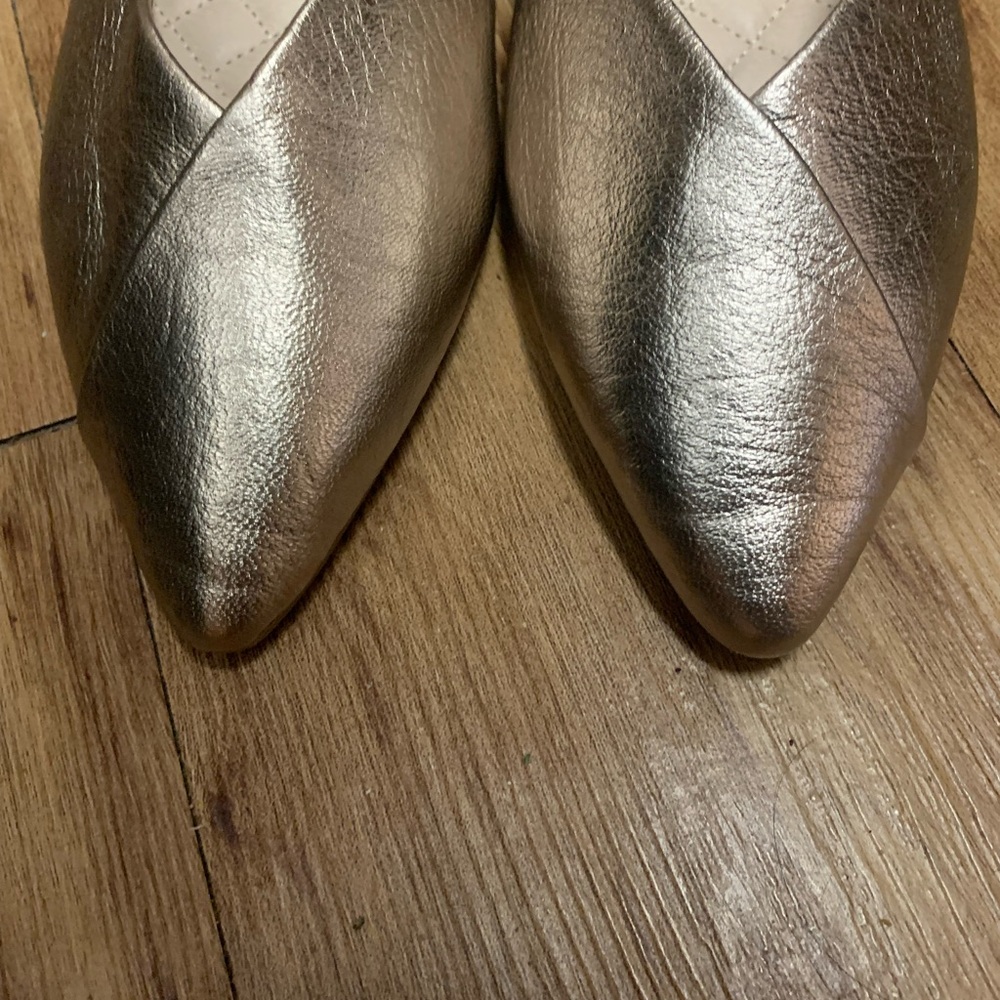 Birdies Gold Metallic Flats - Picture 5 of 8